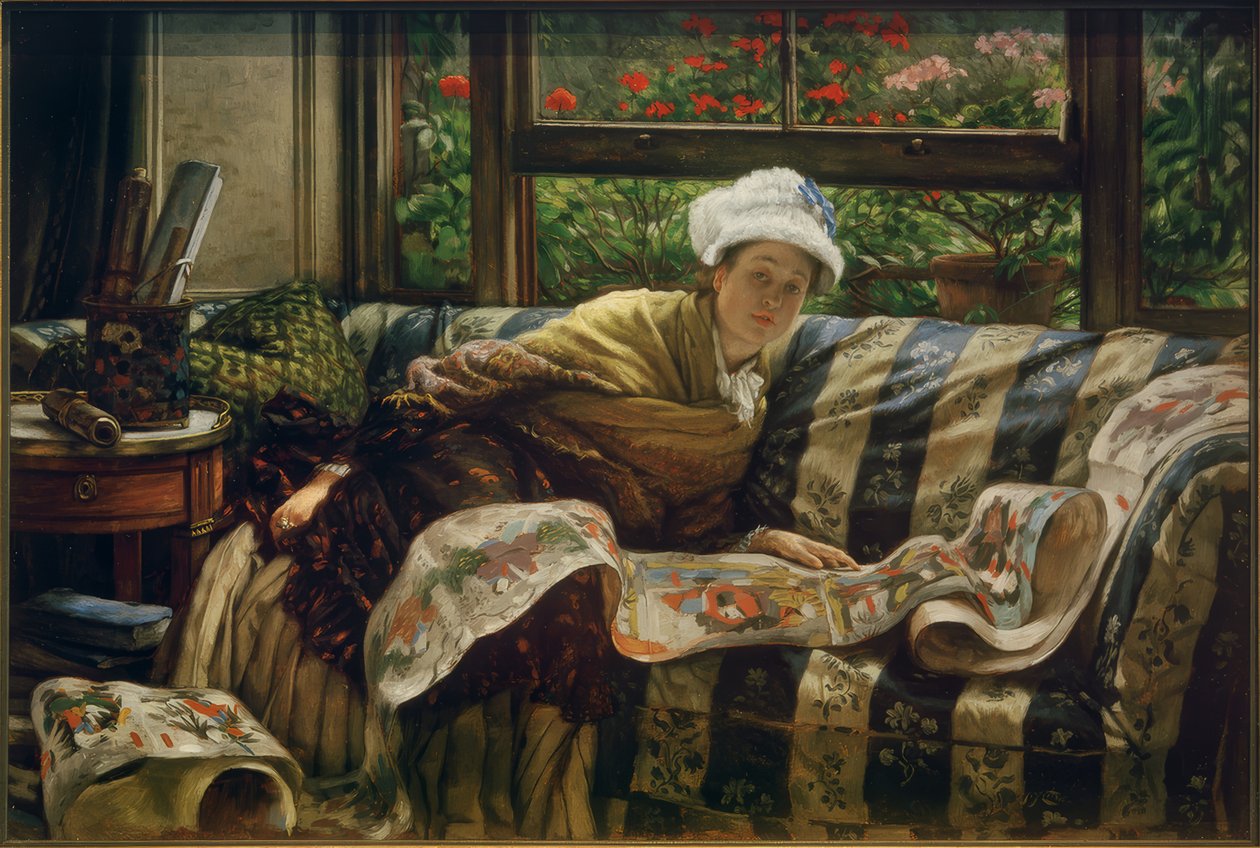 Ritratto di donna da Giuseppe de Nittis