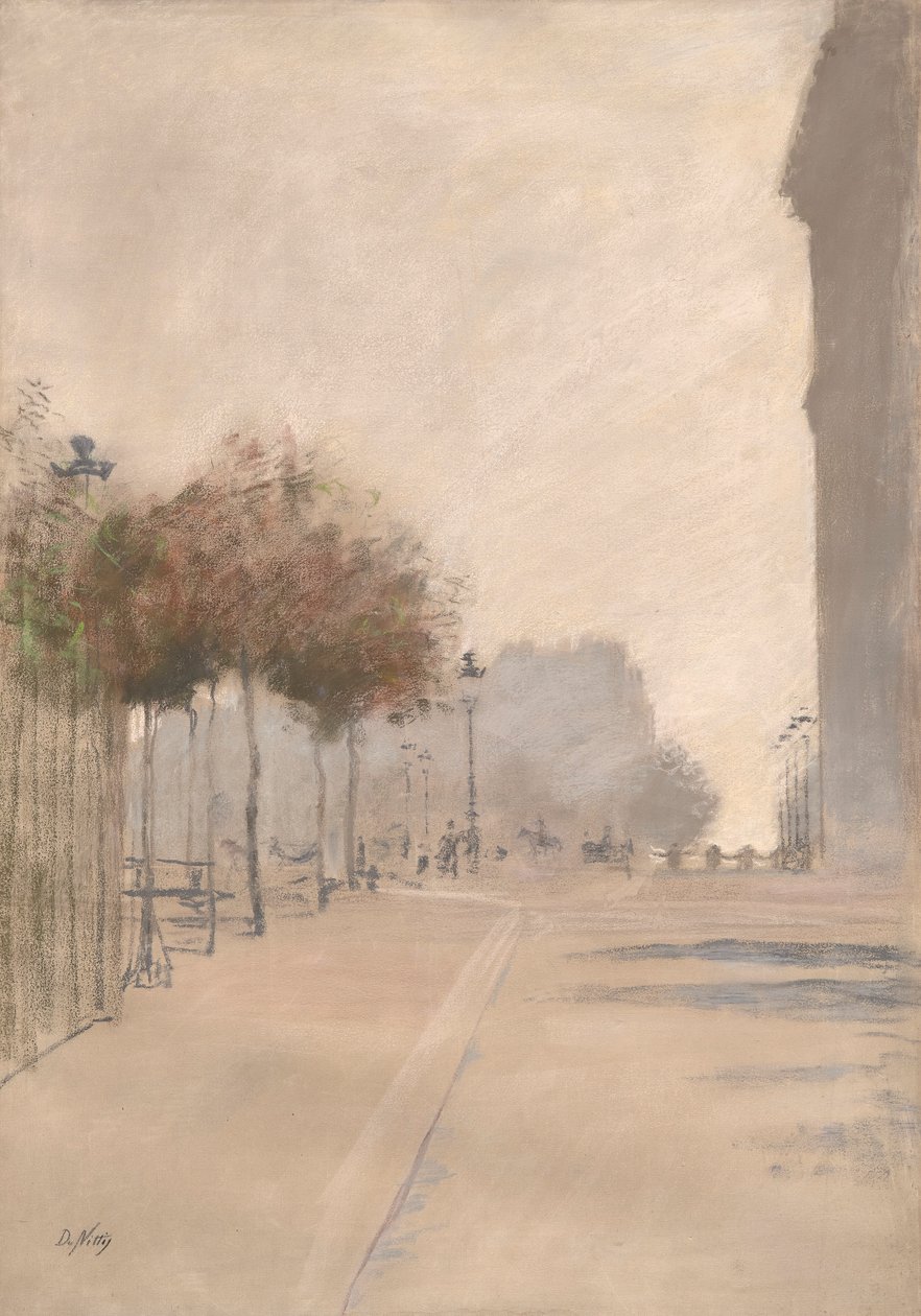Veduta di Parigi da Giuseppe de Nittis