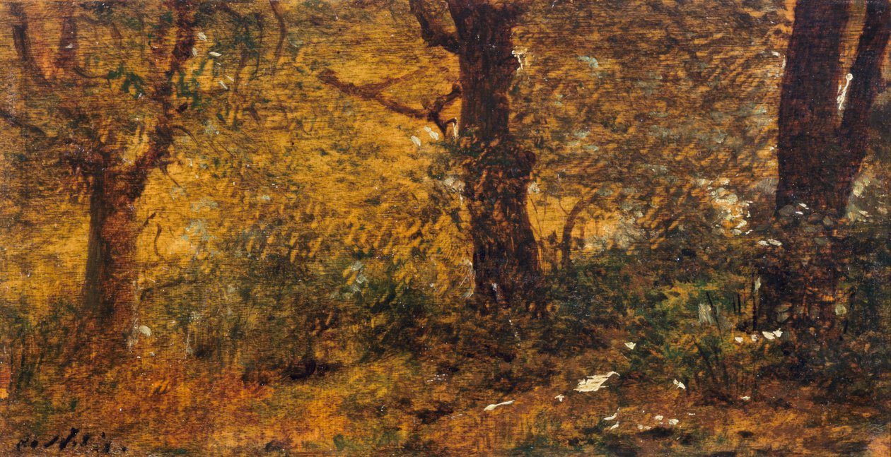 Studio del legno da Giuseppe or Joseph de Nittis