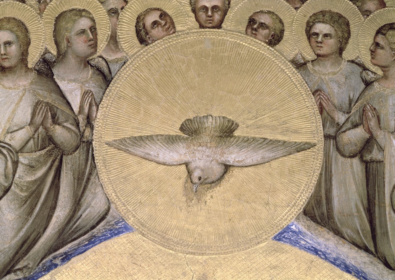 La colomba dello Spirito Santo, 1360-70 da Giusto di Giovanni de Menabuoi