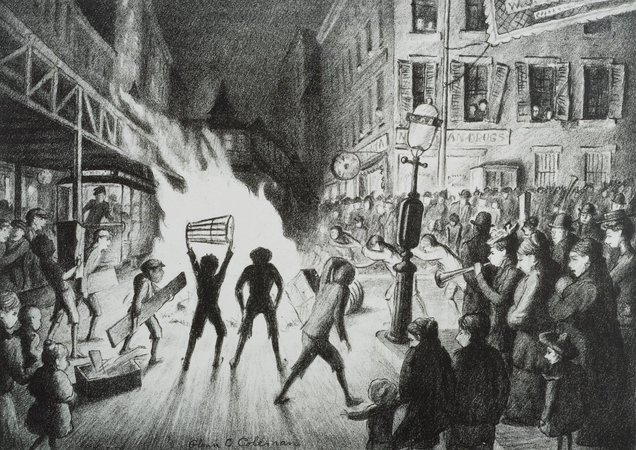 Falò della notte elettorale da Glenn O Coleman