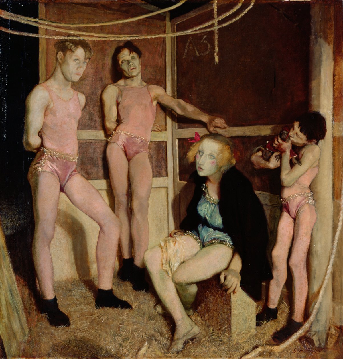 Acrobati a Riposo da Glyn Warren Philpot