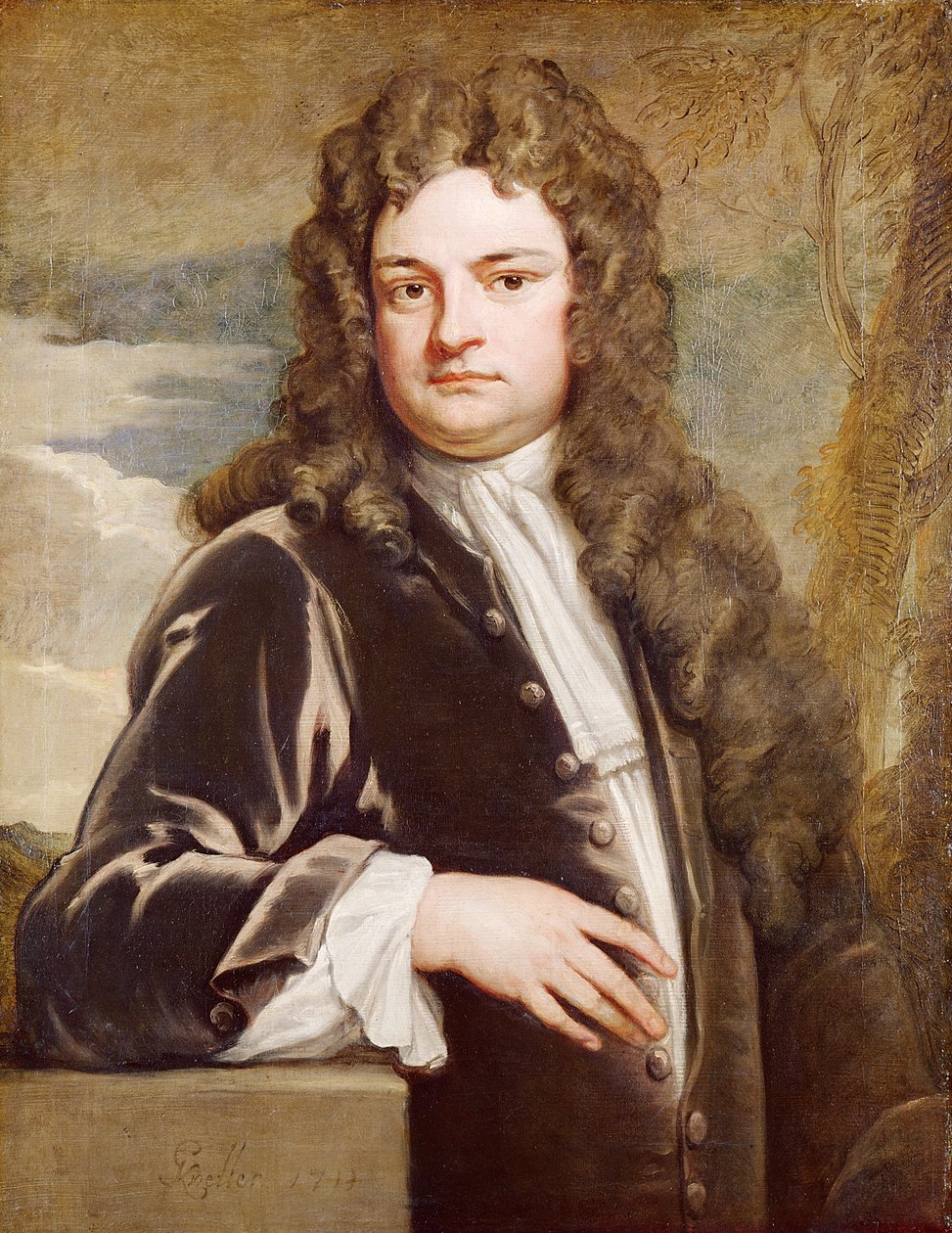 Ritratto di Sir Richard Steele (1672-1729), 1711 da Godfrey Kneller