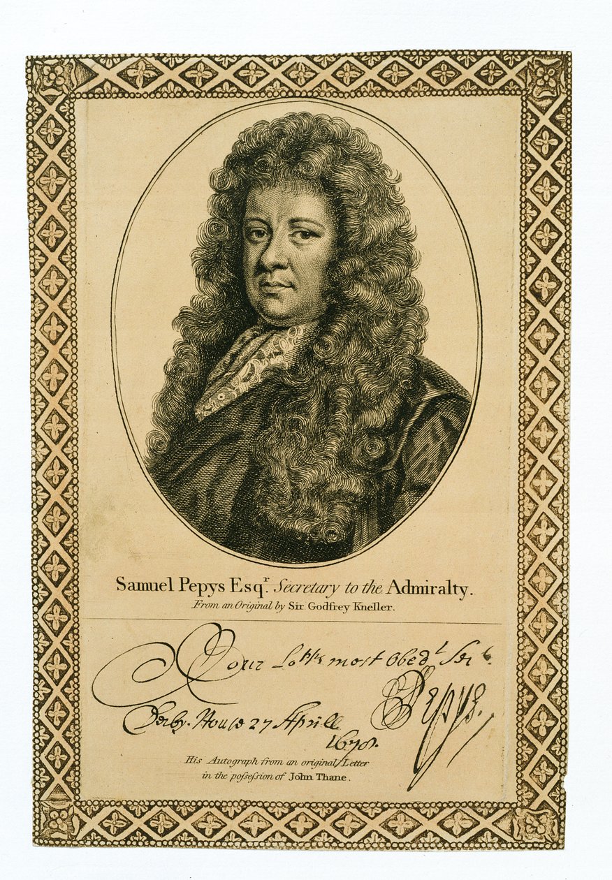 Samuel Pepys, Segretario dell