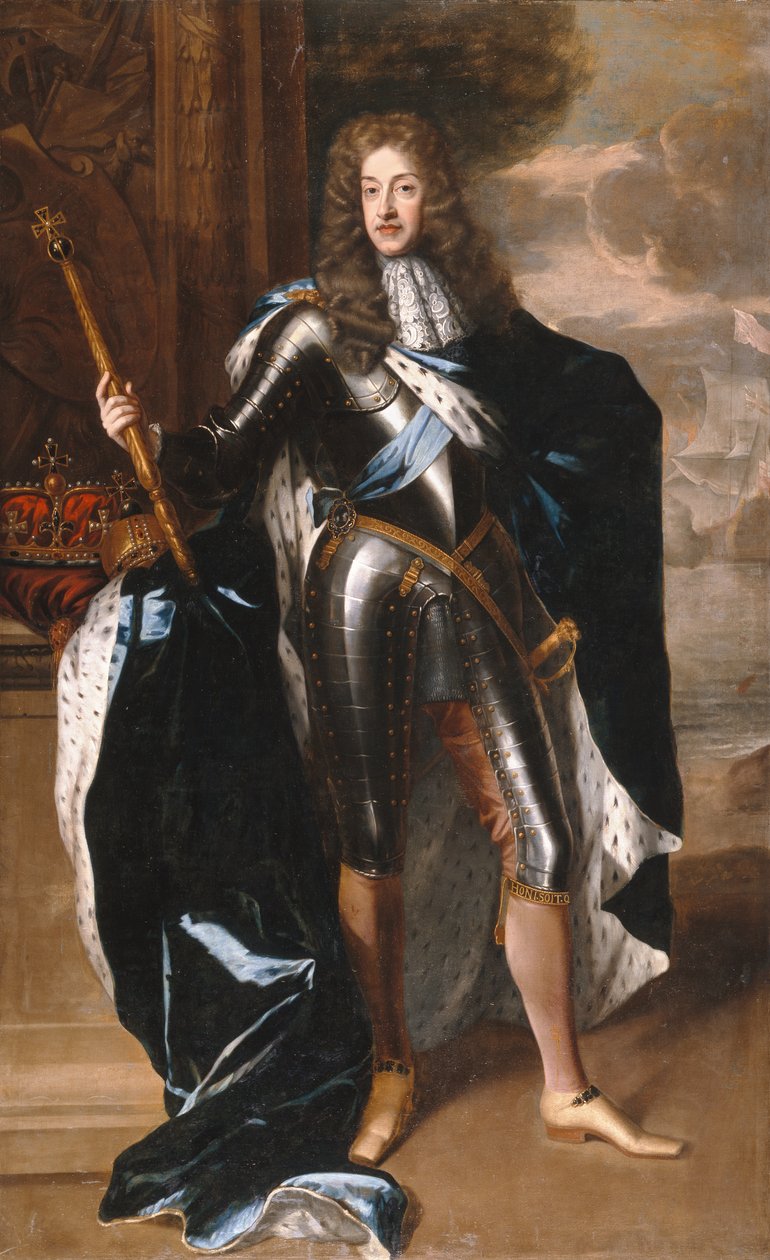 Giacomo II (olio su tela) da Godfrey (follower of) Kneller