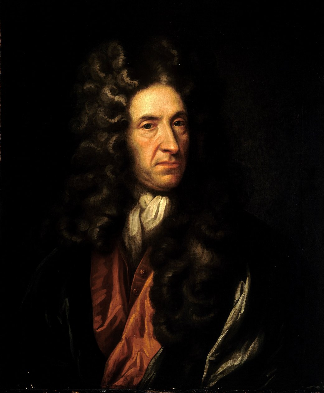Daniel Defoe (1660-1731) da Godfrey (manner of) Kneller
