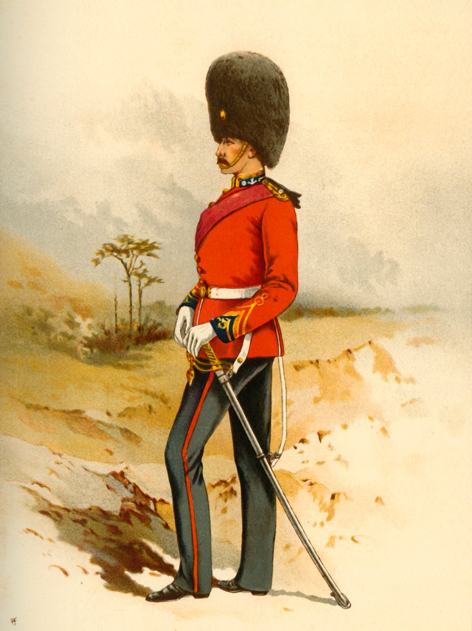 Il 23° - Fucilieri Reali Gallesi, 1890 da Godfrey Douglas Giles