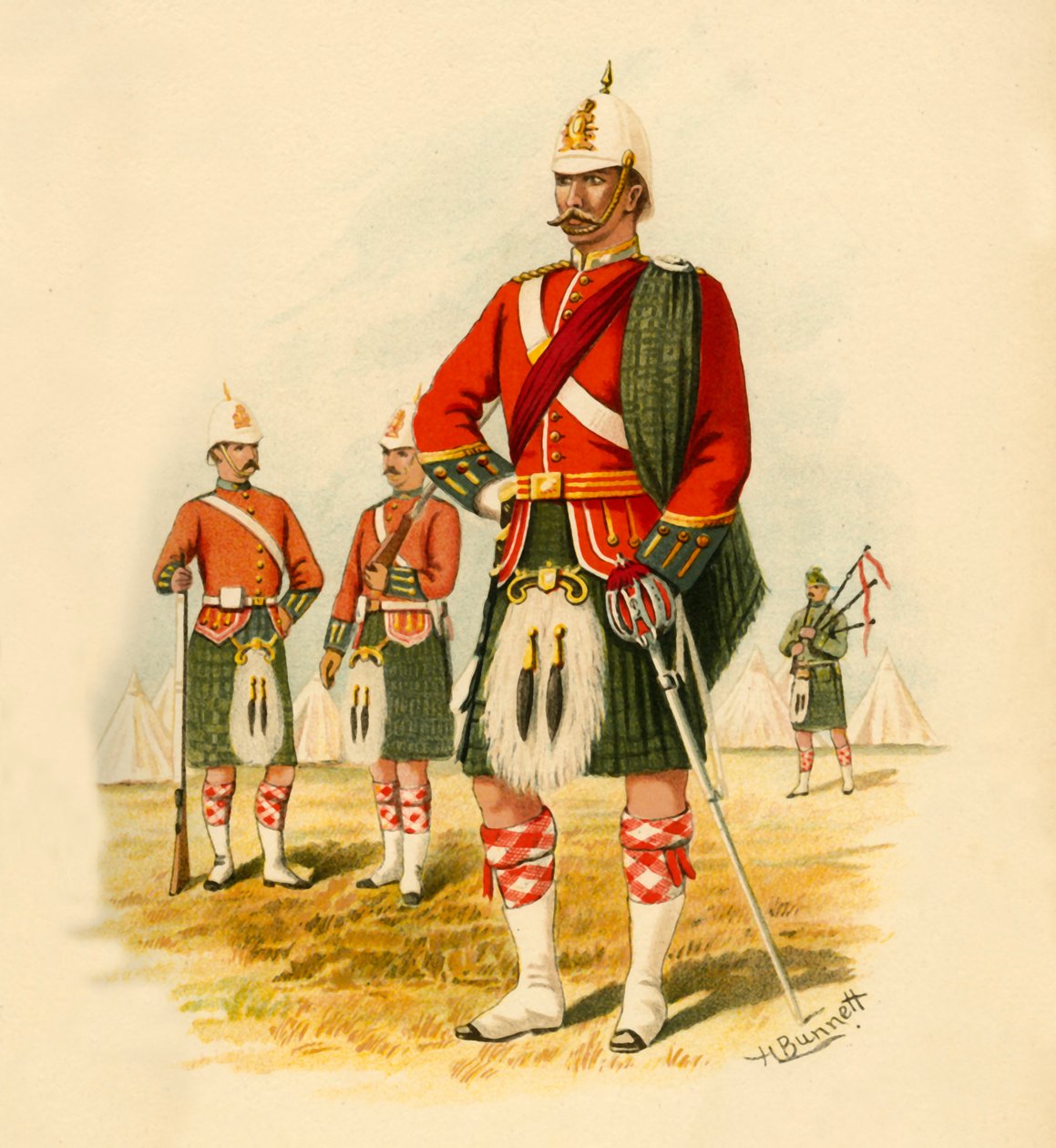 Il 5° Royal Scots del Canada da Godfrey Douglas Giles