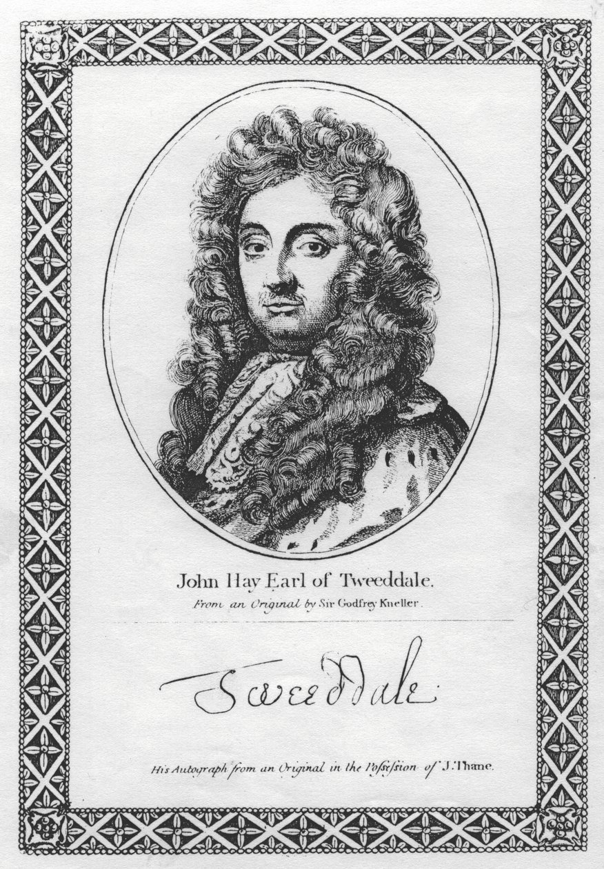John Hay Conte di Tweeddale da Godfrey Kneller
