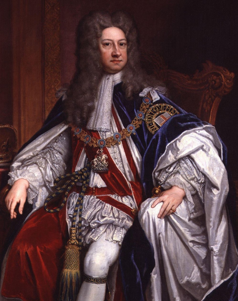 Re Giorgio I da Godfrey Kneller