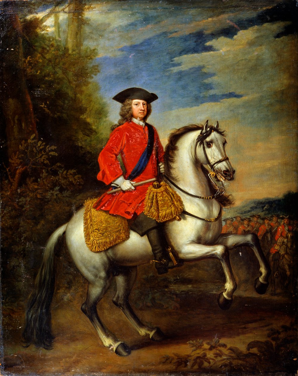 Ritratto di Re Giorgio I di Gran Bretagna, 1717 da Godfrey Kneller