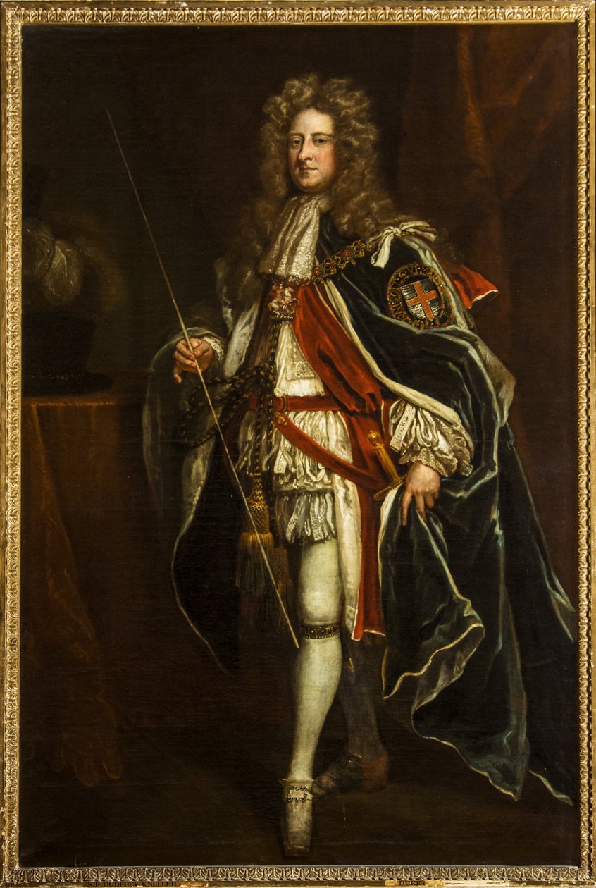 Ritratto di William Cavendish, 4º conte e 1º duca di Devonshire, c.1690-1710 da Godfrey Kneller