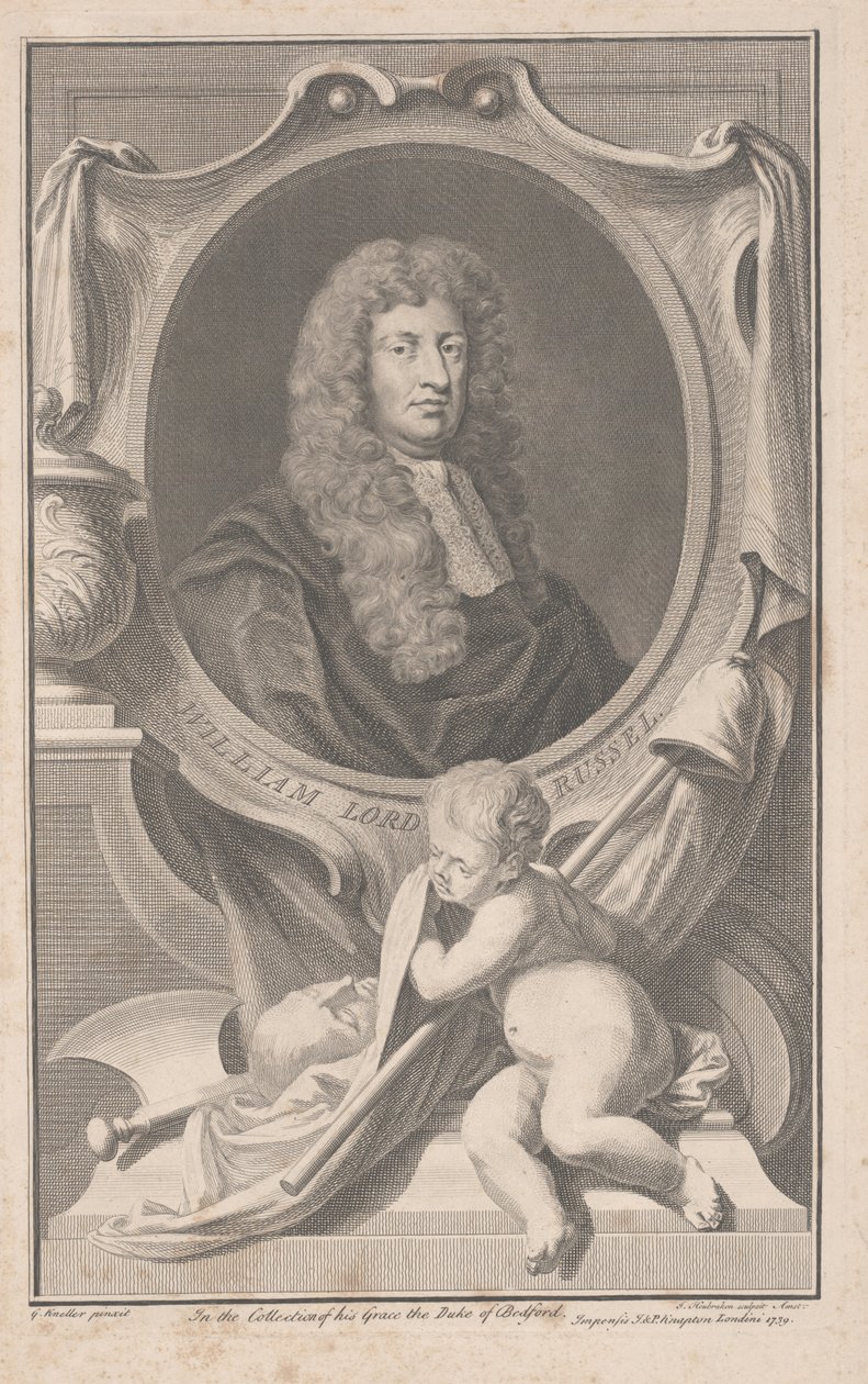 William Lord Russel da Godfrey Kneller