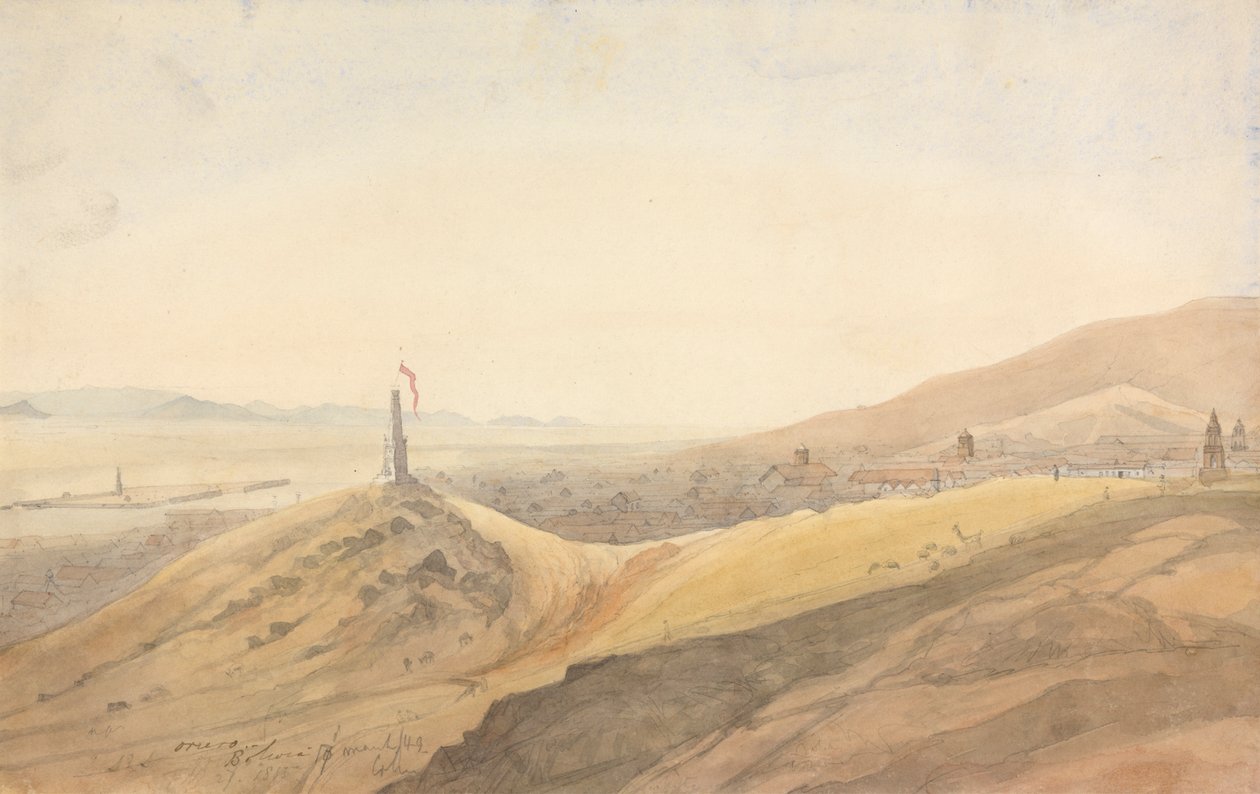 Oruro, Bolivia da Godfrey Thomas Vigne