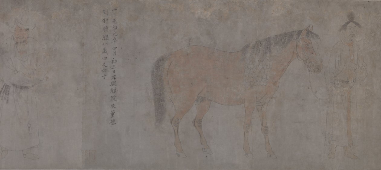 Dettaglio di Cinque Cavalli Tributo da Gonglin Li