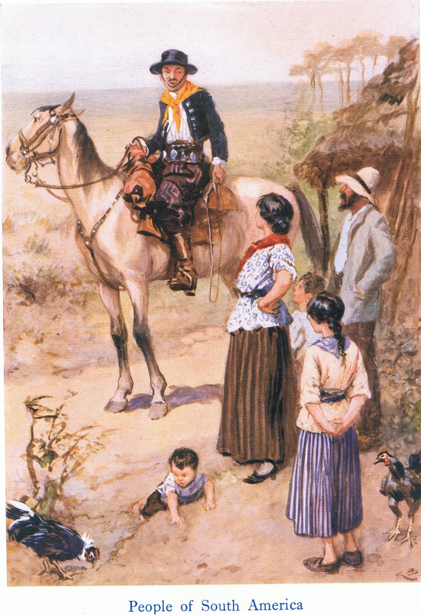 Popoli del Sud America da Gordon Frederick Browne