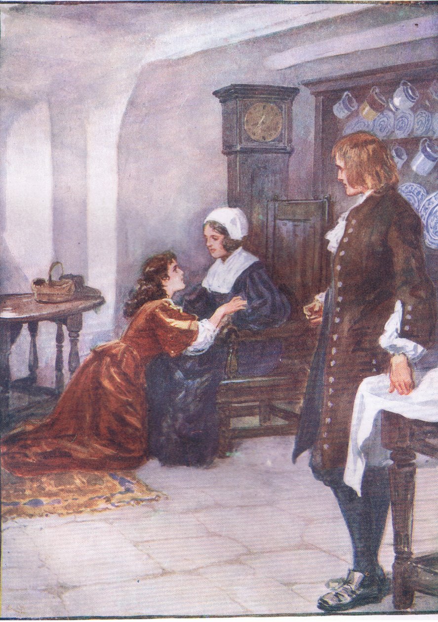 E così è andata al cuore della madre, da Lorna Doone pub.by W & R Chambers Ltd, 1921 da Gordon Frederick Browne