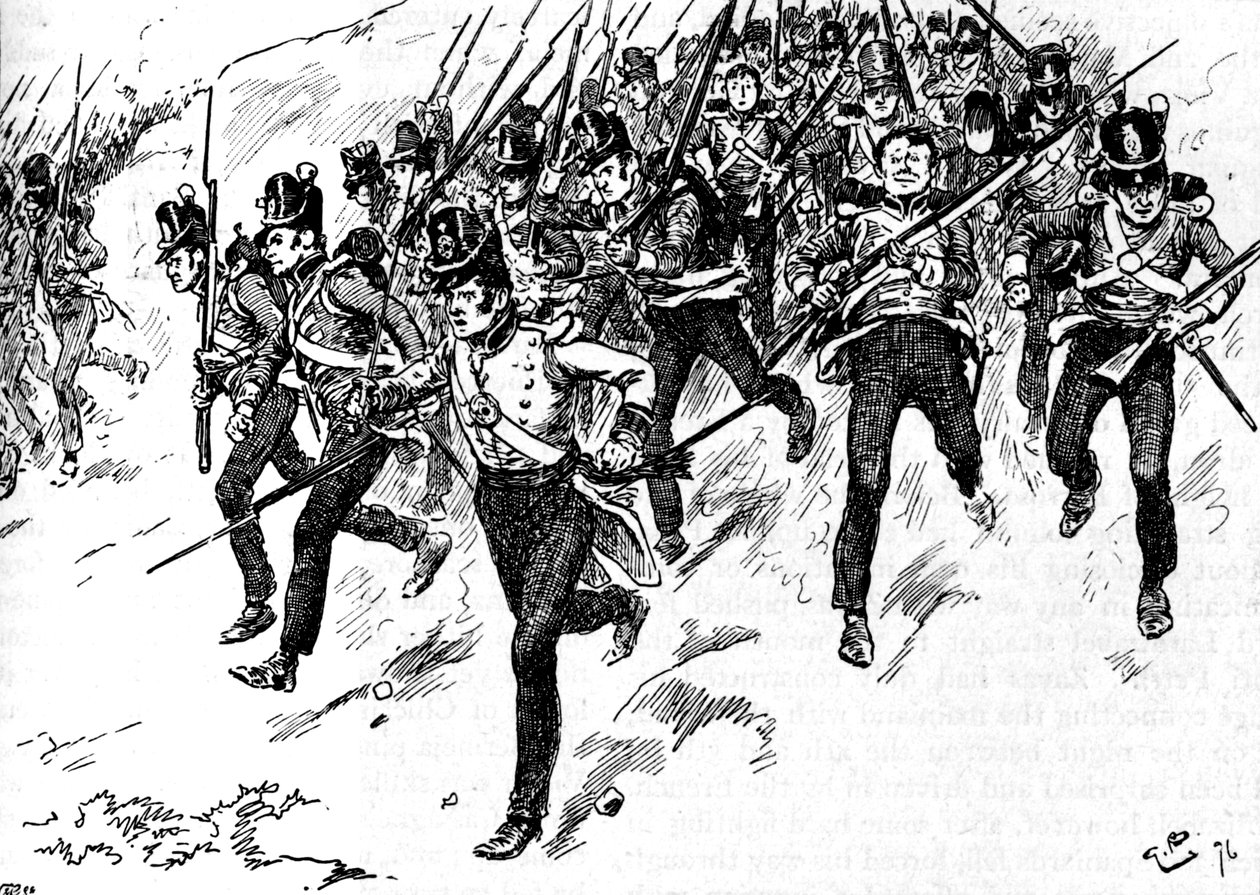 La brigata di guardie di Dilkess è arrivata, 1896, 1902 da Gordon Frederick Browne