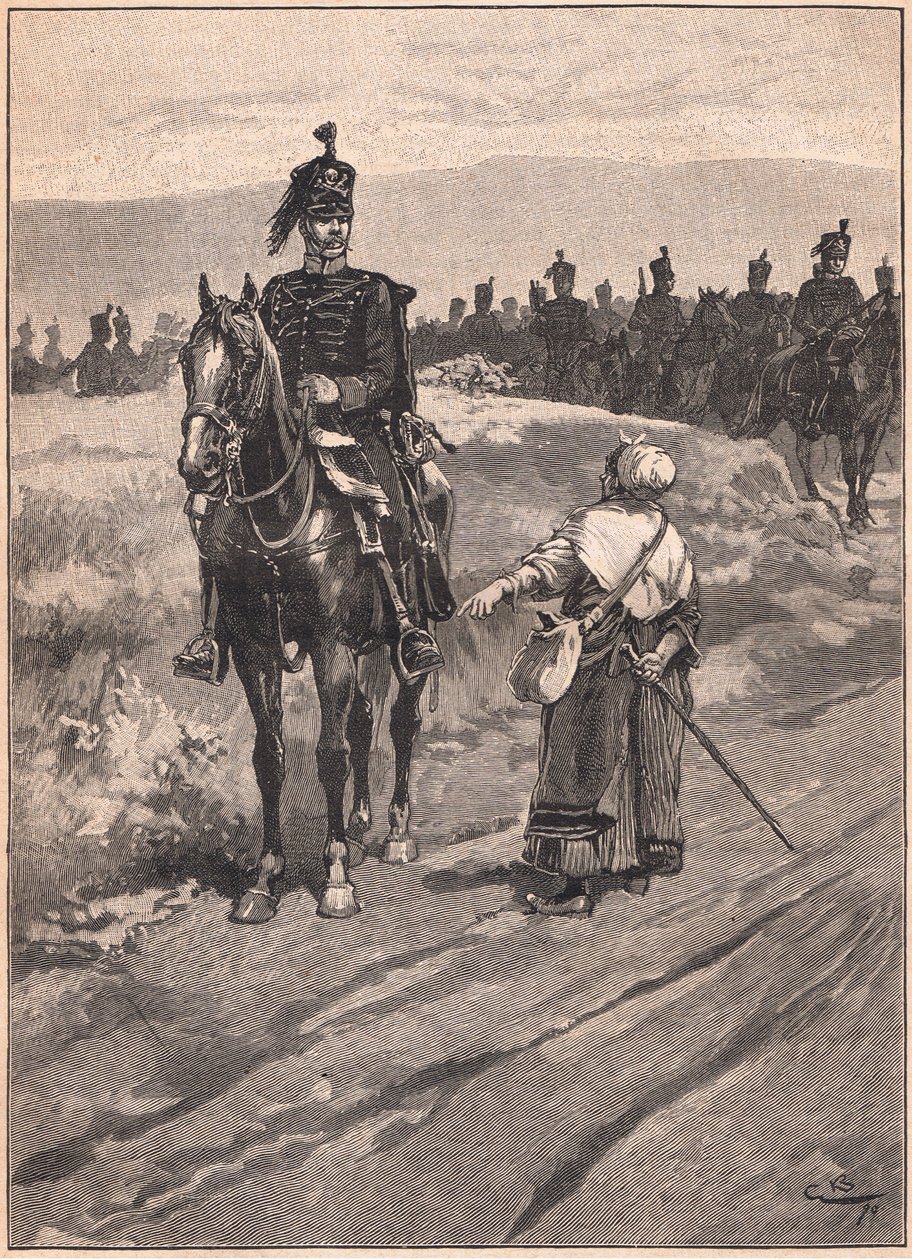 Il duca di Brunswick e i suoi ussari (i Brunswickers neri) AD 1810 da Gordon Frederick Browne