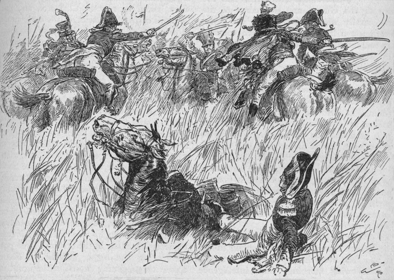 Il cavallo del generale cadde in un fosso da Gordon Frederick Browne