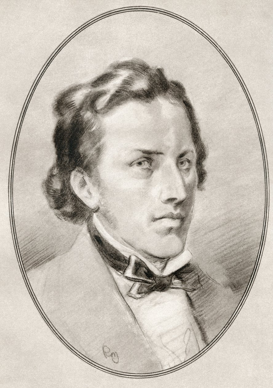 Frédéric François Chopin, da Living Biographies of Great Composers da Gordon Ross