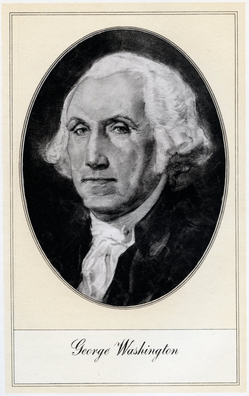 George Washington, primo Presidente degli Stati Uniti, inizio XX secolo da Gordon Ross