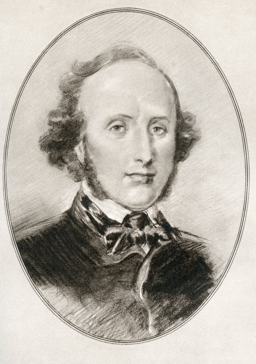 Jakob Ludwig Felix Mendelssohn Bartholdy, da Living Biographies of Great Composers da Gordon Ross