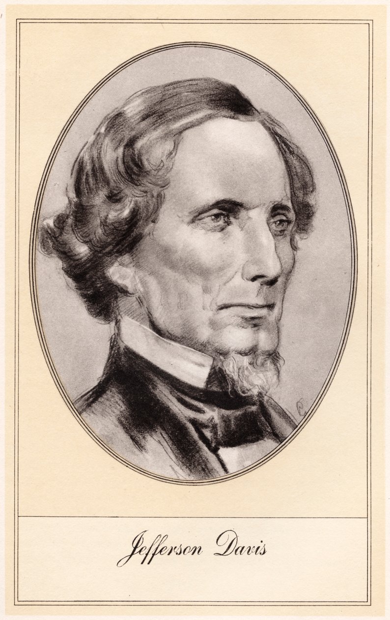 Jefferson Davis, soldato e politico americano da Gordon Ross