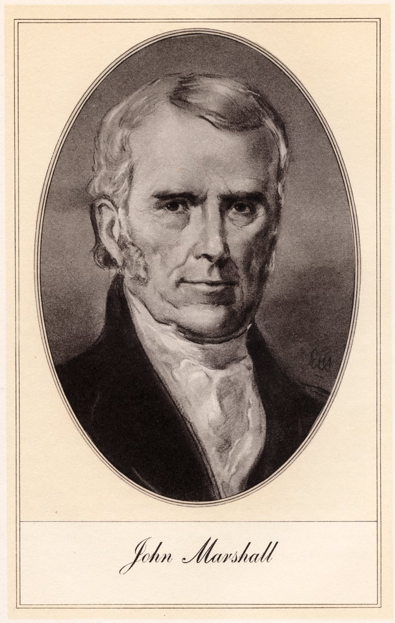John Marshall, statista e giurista americano da Gordon Ross