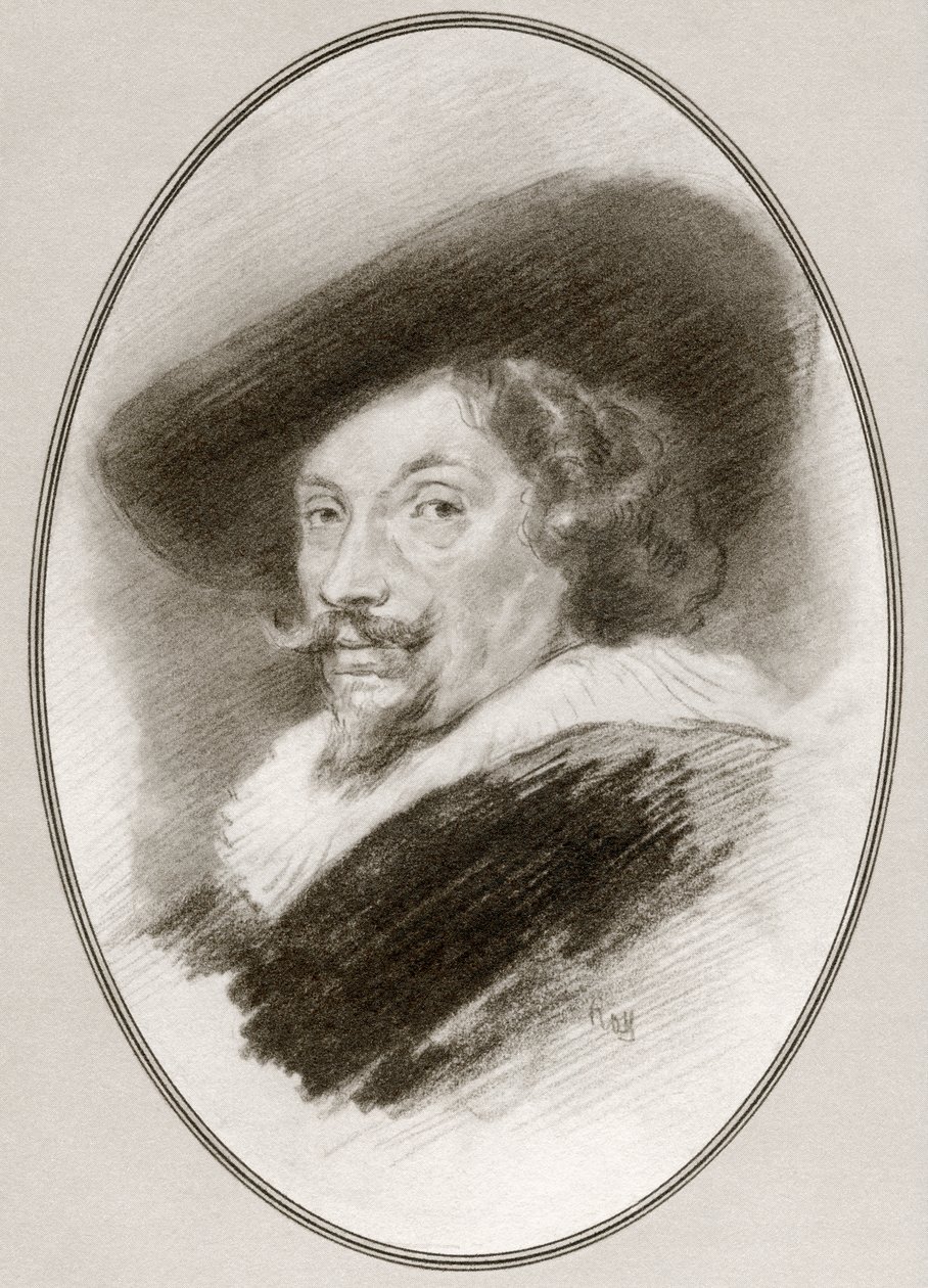 Sir Peter Paul Rubens, da Living Biographies of Great Painters da Gordon Ross