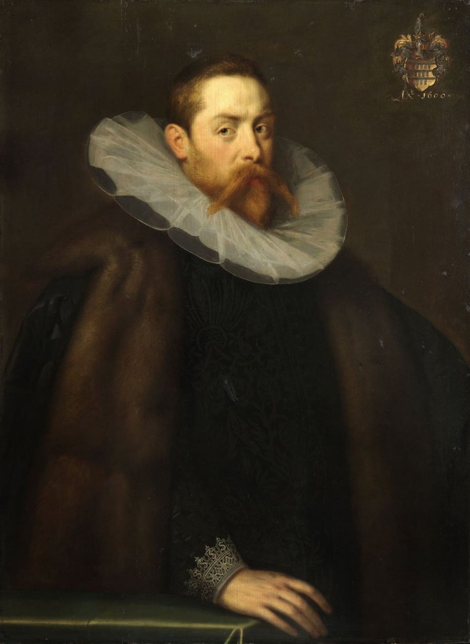 Ritratto di un membro della famiglia Lyskirchen da Gortzius Geldorp