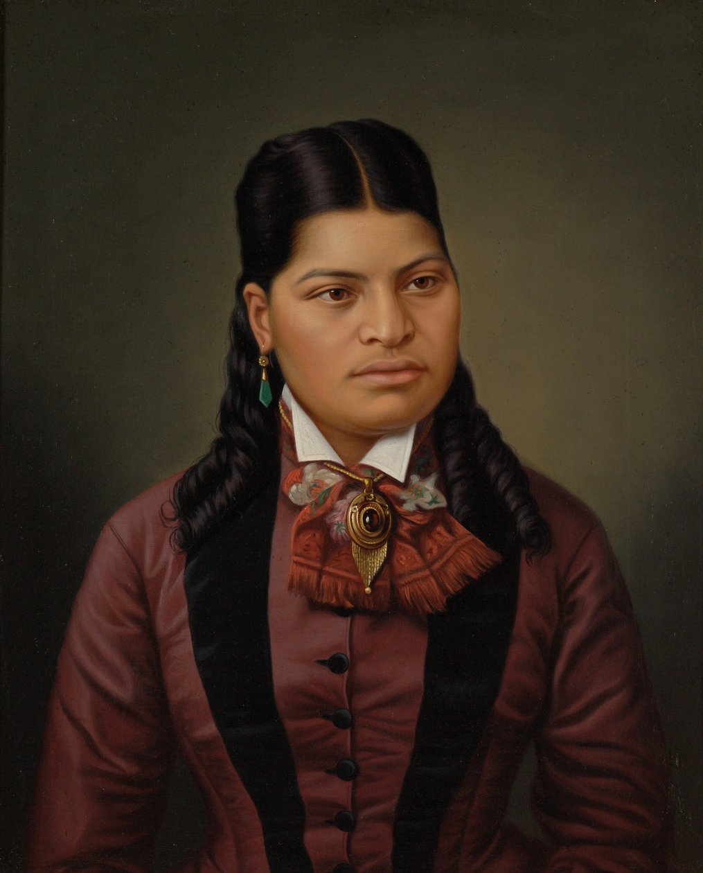 Ragazza Maori da Gottfried Lindauer