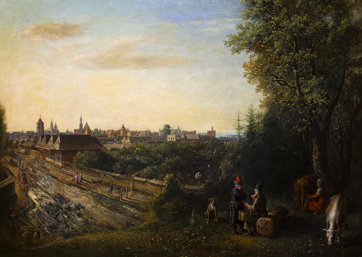 Vista su Cracovia da Gottfried Libalt