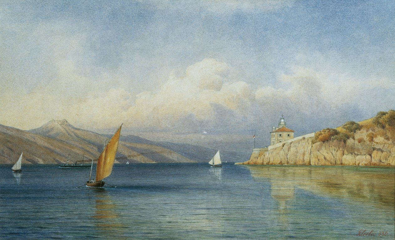 Il faro di Prestenizza sull