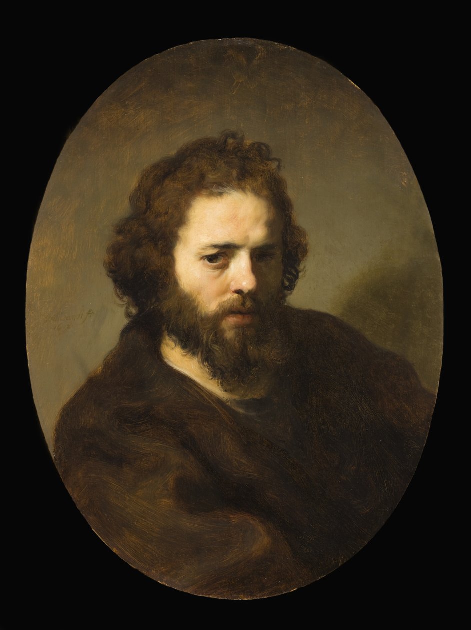 Ritratto di uomo barbuto da Govaert Flinck