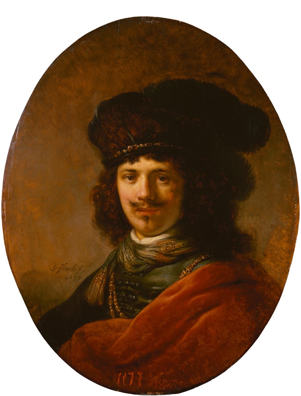 Ritratto di un giovane uomo, 1637 da Govaert Flinck