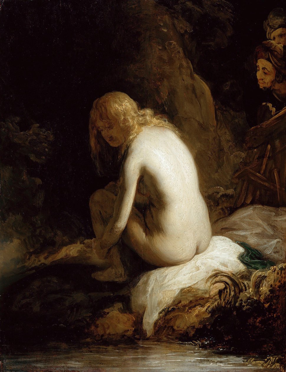 Susanna e i vecchioni da Govaert Flinck