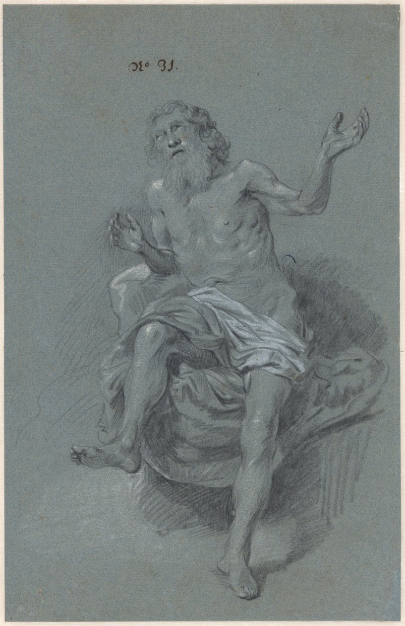 Vecchio seduto da Govert Flinck (attributed to)