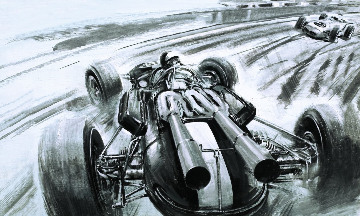 Nessun britannico aveva vinto la 500 miglia di Indianapolis fino a quando Jim Clark, con la sua Lotus Ford, non aveva vinto la 500 miglia di Indianapolis. da Graham Coton