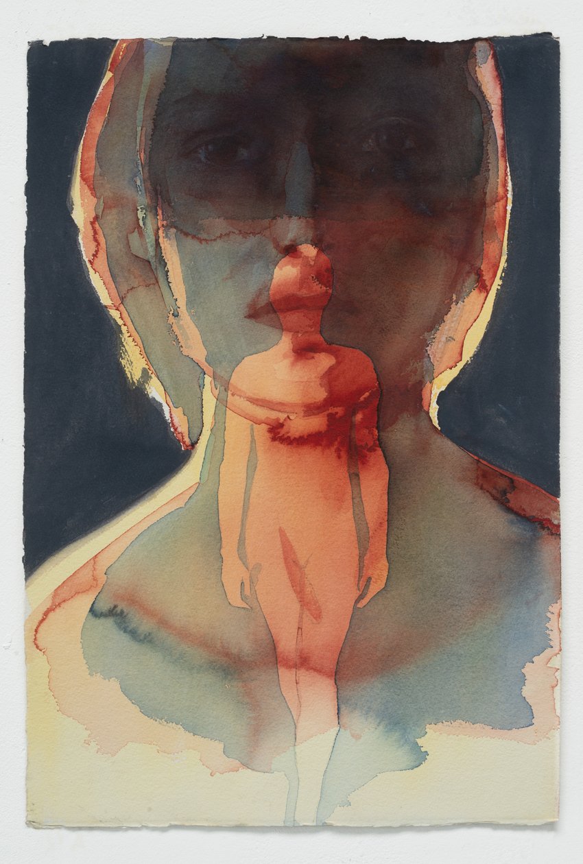 Emersione, 2015 (acquerello su archi) da Graham Dean