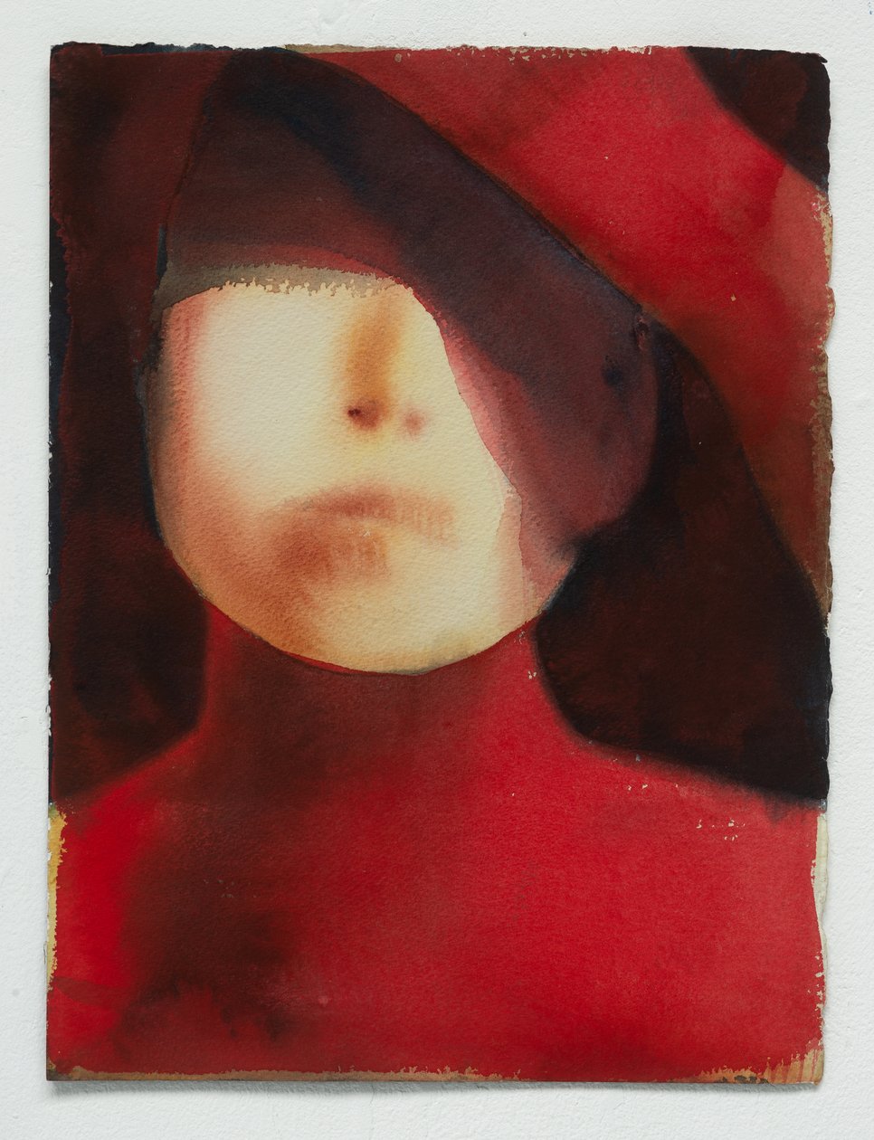 Luce rossa, 2025 (acquerello su Arches) da Graham Dean