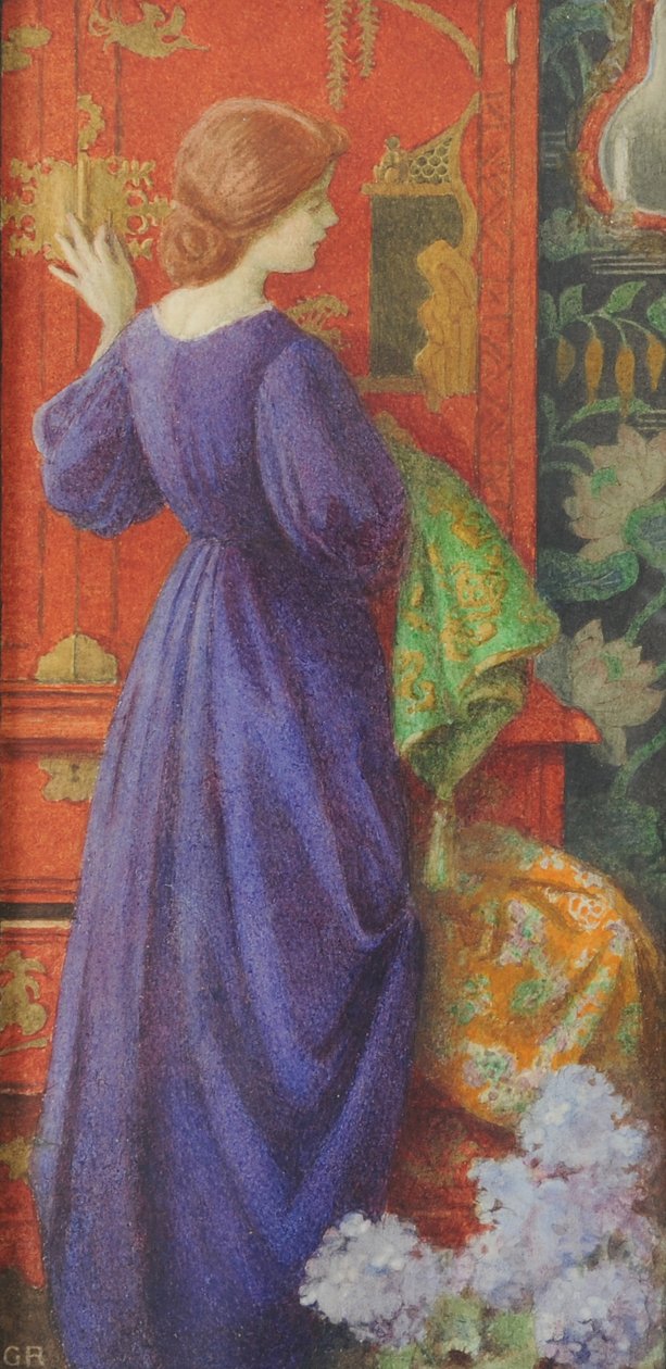 Il mobile laccato, c.1920 da Graham Robertson