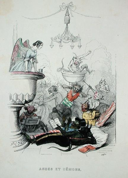 Angeli e demoni, illustrazione da 