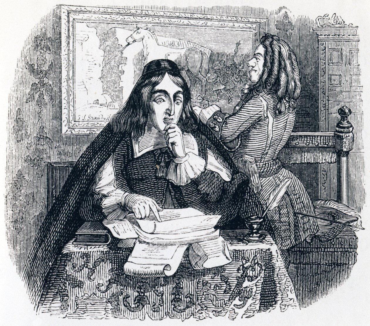 Contro quelli che hanno il gusto difficile - Favole di La Fontaine da Grandville