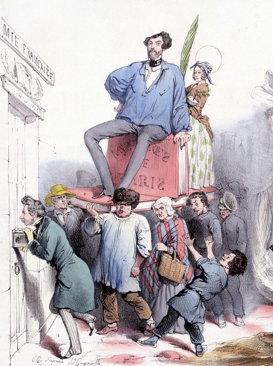 Alfred de Vigny che bussa alla porta dell