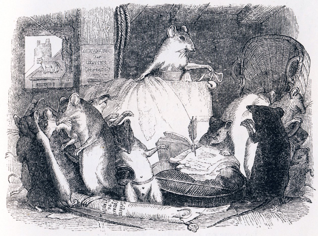 Consiglio tenuto dai topi da Grandville