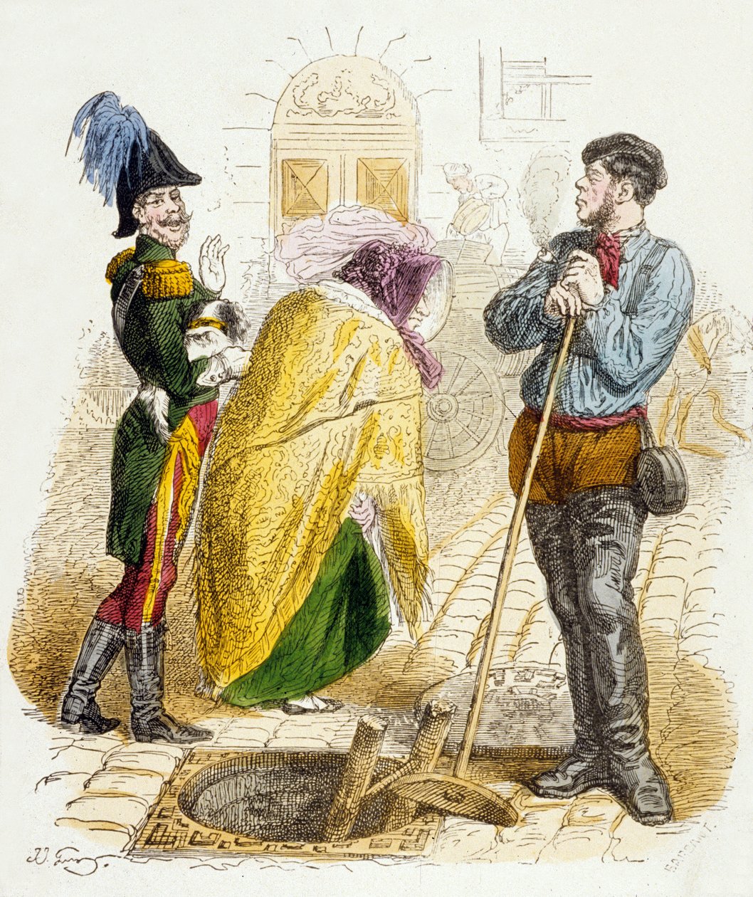 Ogni mestiere ha il suo valore, da 100 Proverbi da Grandville (1803 47)