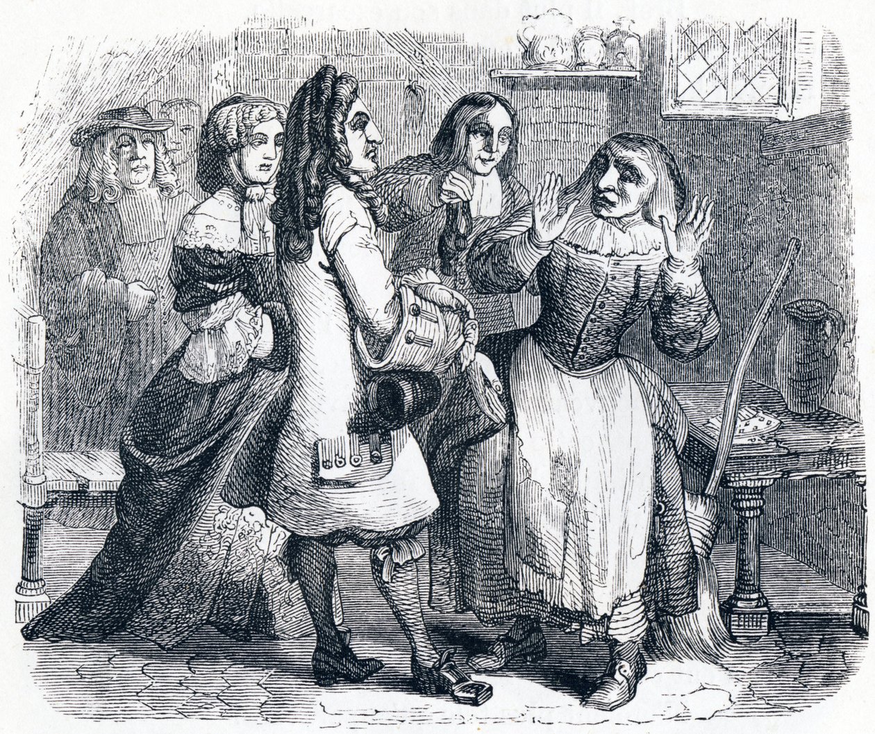 Le indovine (Les devineresses) - Favole di La Fontaine da Grandville