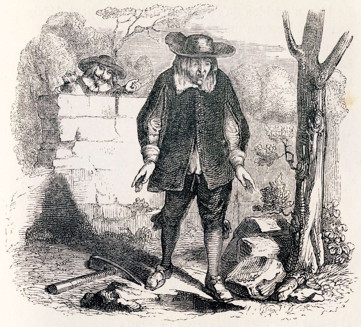 Il bruciatore e il suo compare - Favole di La Fontaine da Grandville