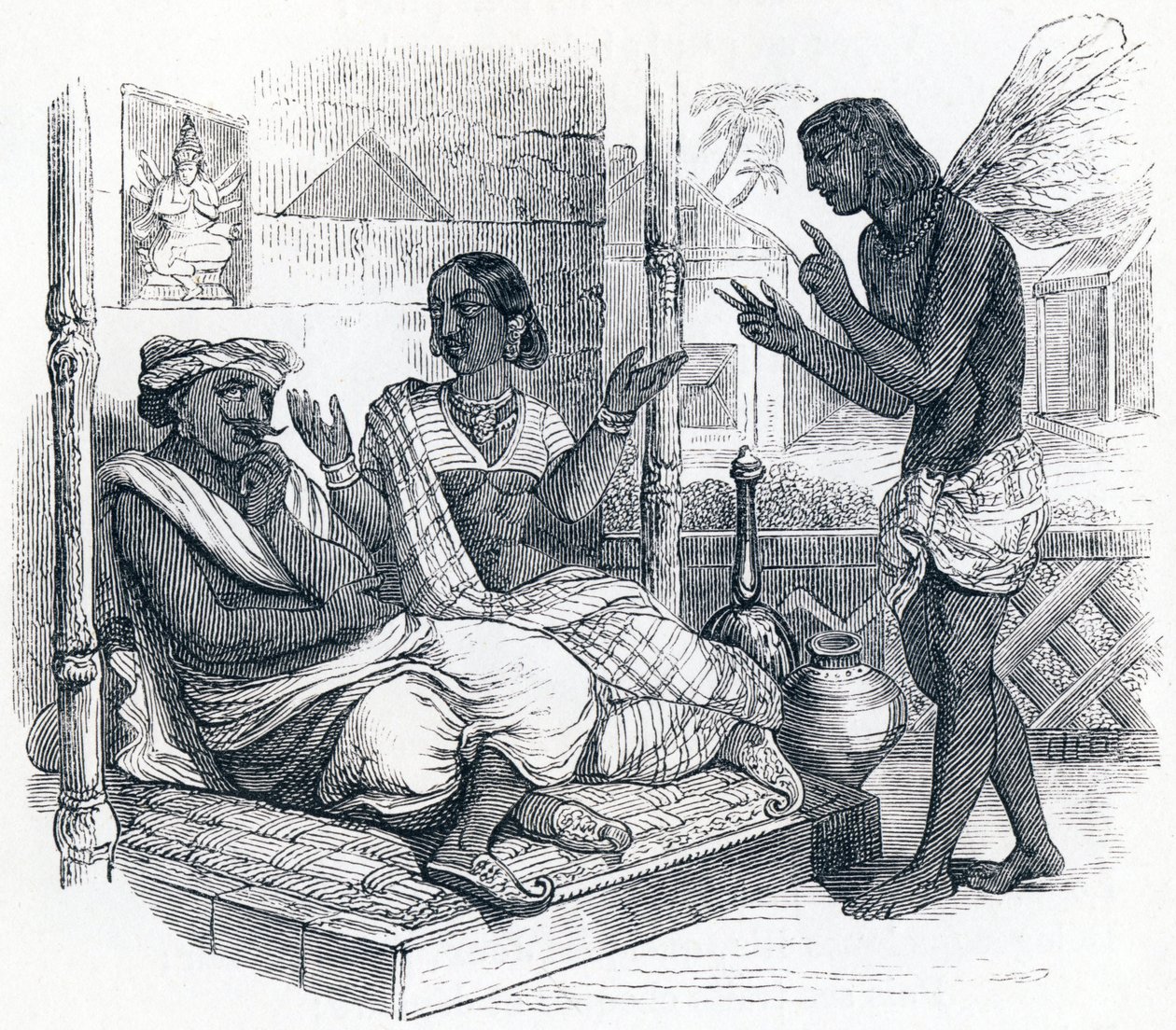 I desideri - Favole di La Fontaine da Grandville